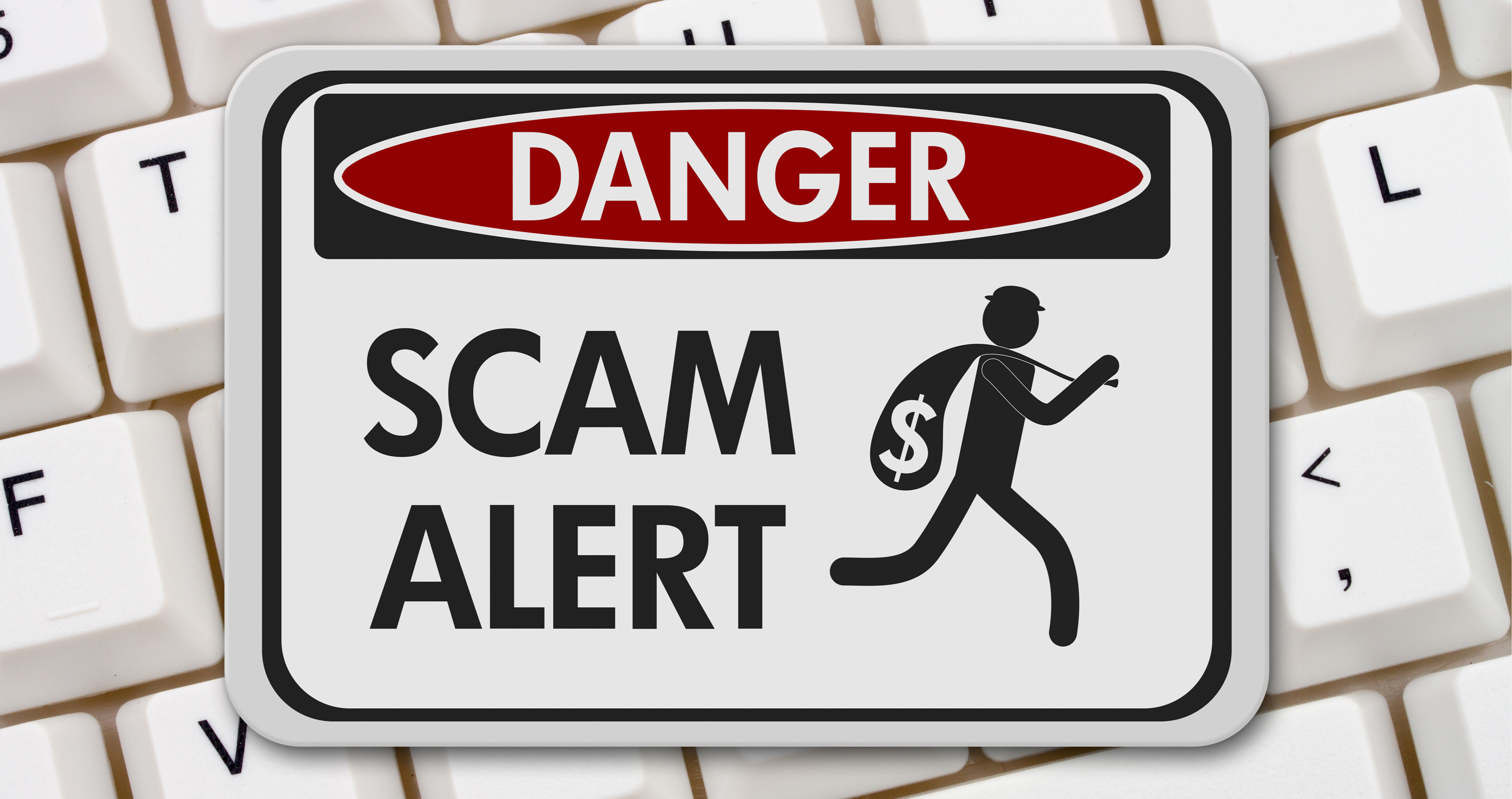 Banner image on common scams and how to protect yourself page